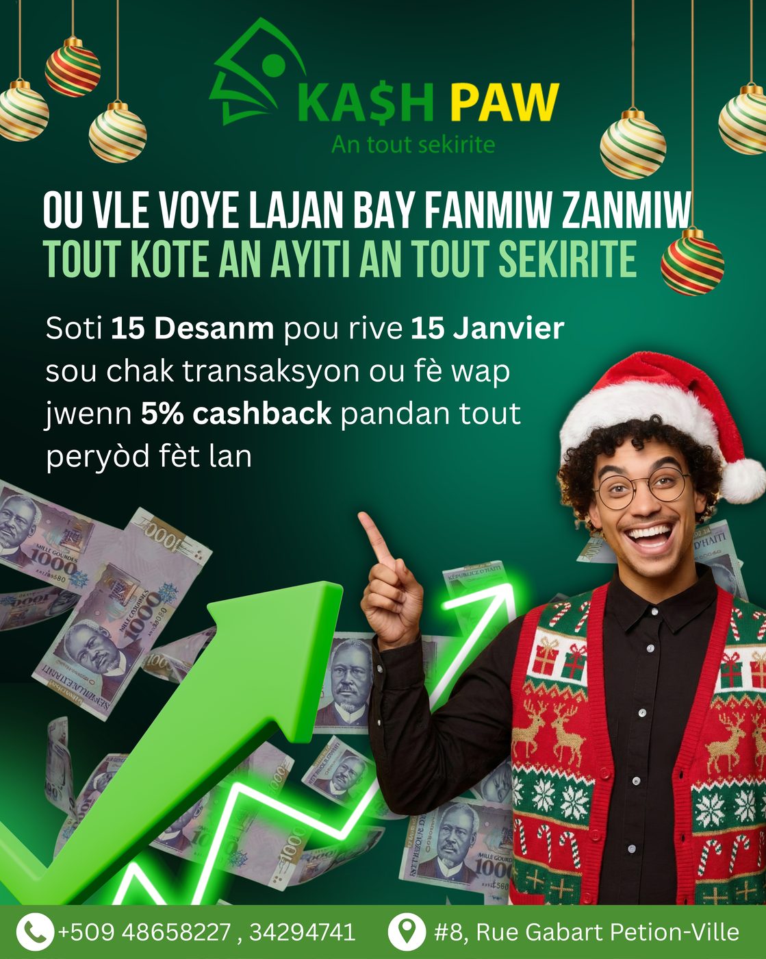 KashPaw holiday cashback promo