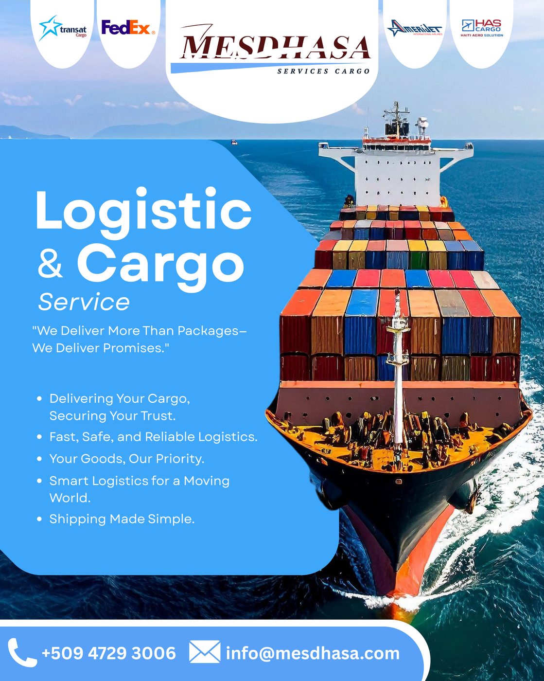 MESDHASA logistic and cargo