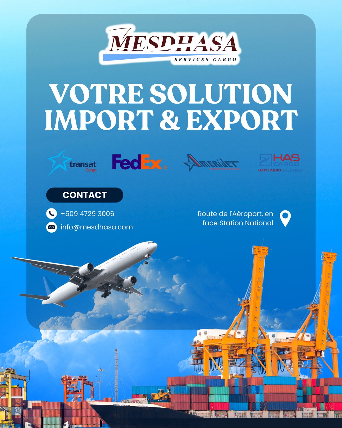 MESDHASA import export campaign