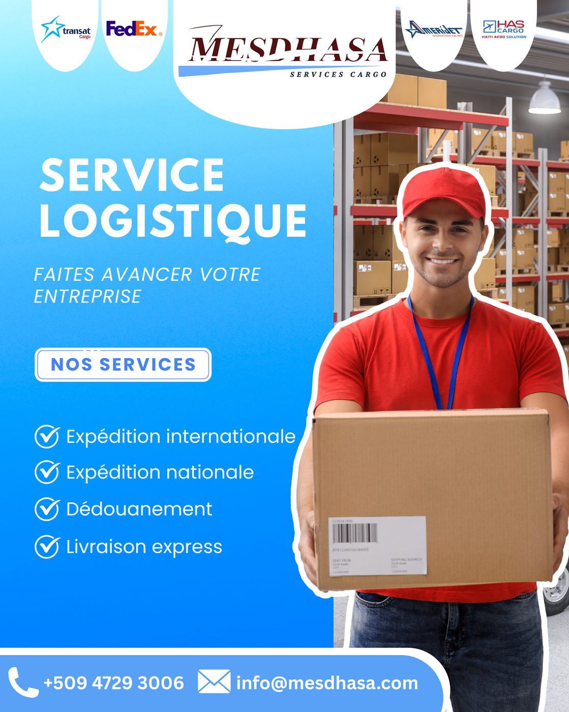 MESDHASA logistics service